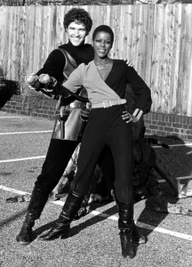 00420 Prints: Television programme - Blakes Seven new cast members Josette Simon