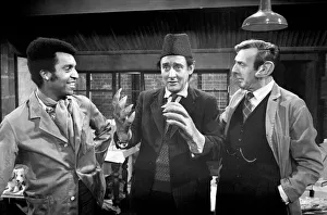 Television programme Curry and Chips with Spike Milligan and Eric Sykes