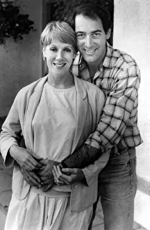 Rural Prints: Television programme - Emmerdale Farm cast members Clive Hornby