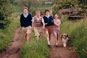 Boys Prints: Television Programme - The filming of Childrens Series The Famous Five at Beamish