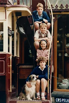 00437 Prints: Television Programme - The filming of Childrens Series The Famous Five at Beamish