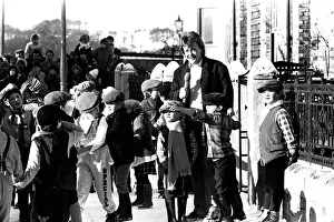 The television programme Saturday Superstore and Keith Chegwin visits Beamish Museum