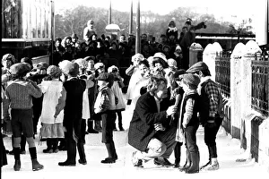 The television programme Saturday Superstore and Keith Chegwin visits Beamish Museum