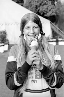 00069 Prints: Tennis player Andrea Jaeger. June 1980 80-3060-001