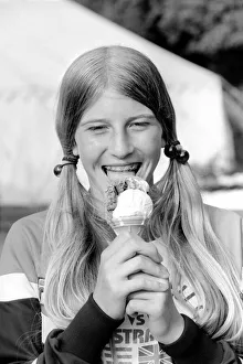 Tennis player Andrea Jaeger. June 1980 80-3060-002