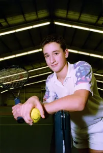 Racket Prints: Tennis player, Daniel Kiernan, who went on to be ranked Britain