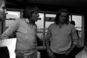 00475 Prints: Tennis star Bjorn Borg arriving at Newcastle Airport on 14th June 1980 with the Evening