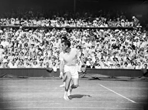 00122 Prints: Tennis Wimbledon Mens Doubles Final. 1949 Mrs Todd