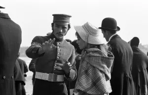 Character Prints: Terence Stamp and Julie Christie on the set of Far from the Madding Crowd
