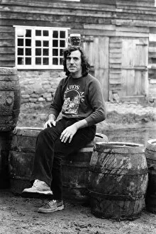 01000 Collection: Terry Jones, script writer for Monty Python, has bought a brewery at Lyonshall