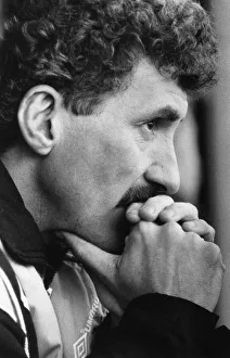 Side Profile Prints: Terry McDermott, Newcastle United Assistant Manager at Prenton Park, 28th February 1993