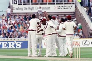 West Indies Prints: Texaco Trophy - 1st One Day International England v West Indies at Old Trafford