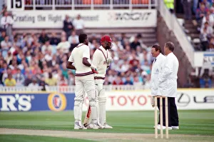 00680 Prints: Texaco Trophy - 1st One Day International England v West Indies at Old Trafford