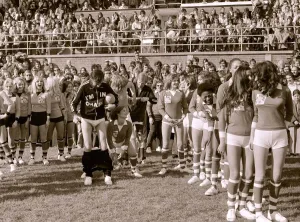 Thirty gorgeous girls took over from the heavy mob at the London Irish ground at Sunbury