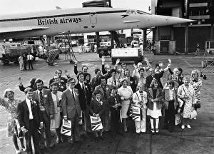 01157 Prints: Thirty five guests of British Airways, selected at random by computer ballot