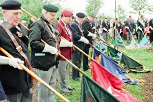 Thornaby Aerodrome Memorial, Unveiling and service of dedication, Thornaby, 8th May 1997