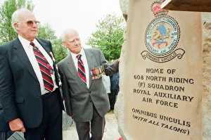 00671 Prints: Thornaby Aerodrome Memorial, Unveiling and service of dedication, Thornaby, 8th May 1997