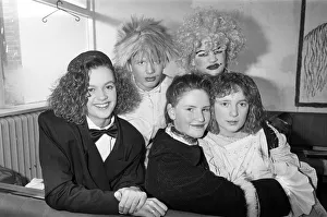 Thornhill High School, Dewsbury took part in the pantomime Cinderella. 12th December 1991