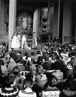Nativity Prints: Two thousand Coventry children from junior schools in Foleshill