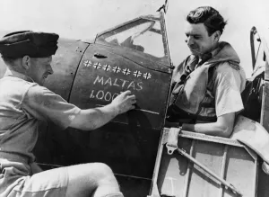 The thousandth enemy aircraft to be destroyed by the RAF in Malta was a Junkers 52