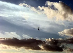 Floating Prints: Tim Guest takes to the skies in a micro-light which he has just got a grant to develop a