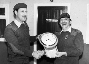 Regiment Prints: Time has been called at Guisborough TA centre - but it marked the start of a new era