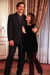 Timothy Dalton actor Joanne Whalley-Kilmer actress who are to star in a mini