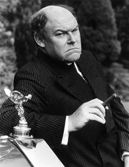 Screen Prints: Timothy West actor in his role as Bradley Hardacre in TV Comedy Brass, September 1982