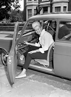 Tina Butler, woman driving instructor seen here giving a driving lesson