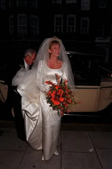 Tina Ritchie December 1997 Who married TV Presenter Nicky Campbell A&copy;Mirrorpix