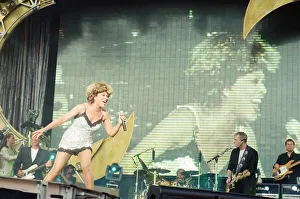 01061 Prints: Tina Turner in Concert, Wildest Dreams Tour at the National Stadium, Cardiff Arms Park