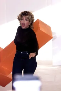 Tina Turner in Paris October 1999. Launches her new album