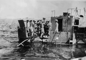 Tobruk harbour - The Pride of Tobruk is HMS Ladybird which was sunk in the harbour with