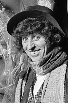 Tom Baker, actor who plays the fourth incarnation of The Doctor in BBC TV series Doctor