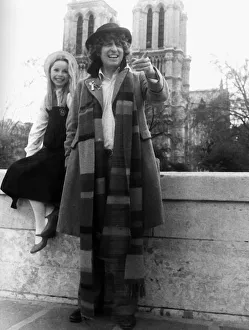 00000 Prints: Tom Baker and Lala Ward in Doctor Who 1979 British television programme Science