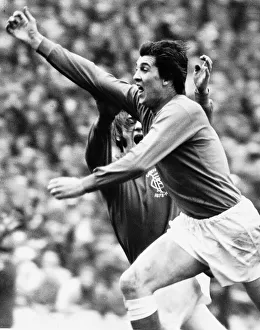 Tom Forsyth of Rangers celebrates after scoring the second goal of their 3-2 victory over