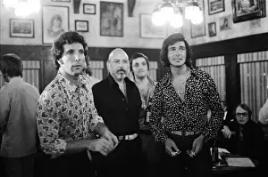 Tom Jones and Engelbert Humperdinck meet in a British style pub in Sacramento, California