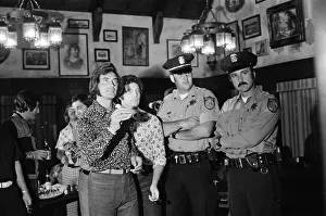 Tom Jones and Engelbert Humperdinck meet in a British style pub in Sacramento, California