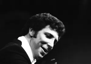Tom Jones gets the audience dancing on the tables at the Copacabana nightclub, New York