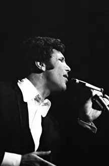 Tom Jones gets the audience dancing on the tables at the Copacabana nightclub, New York