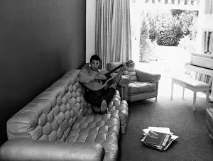 Tom Jones, at his new &pound;25000 pound home in Swingfield Grove, Sunbury, Middlesex