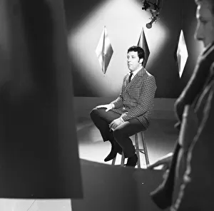01031 Prints: Tom Jones seen here recording Tom Jones! TV programme at the ATV studios at Elstree