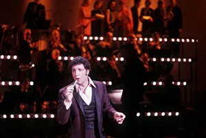 00122 Prints: Tom Jones singer singing microphone suit waistcoat band