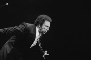 Tom Jones, (singer from Wales) performs at The Cardiff International Arena (The CIA