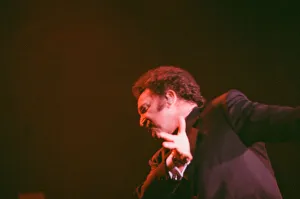 Tom Jones, (singer from Wales) performs at The Cardiff International Arena (The CIA