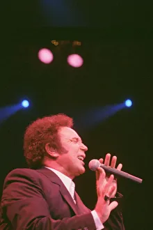 Tom Jones, (singer from Wales) performs at The Cardiff International Arena (The CIA