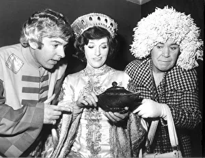 Tom O Connor (left), Pauline Whitaker (centre) and Peter Butterworth( Far right