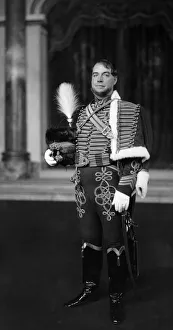 Gloves Prints: Tom Shale as Balous Prince Consort in Lore and Laughter at the Lyric theatre