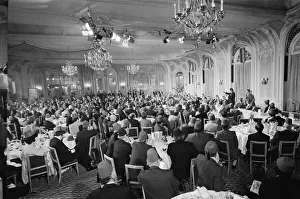 Tommy Cooper making his 30 years in show business speech at The Variety Club of Great