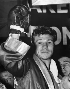 00042 Prints: Tommy McGovern, Bermondsey, the new light weight champion of Great Britain after his 40